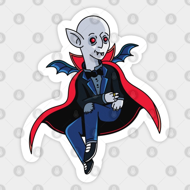 Nosferatu Sticker by LAckas